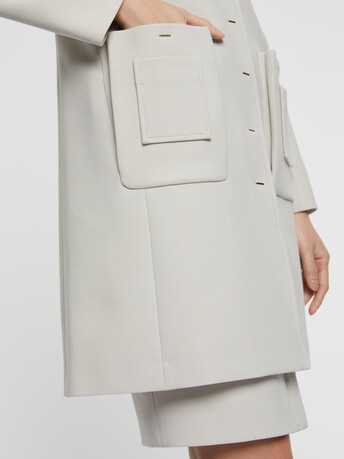Mid-length coat with pockets - Pierre