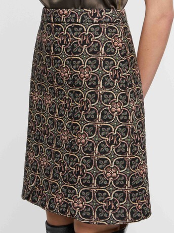 WOVEN SKIRT - multicolor