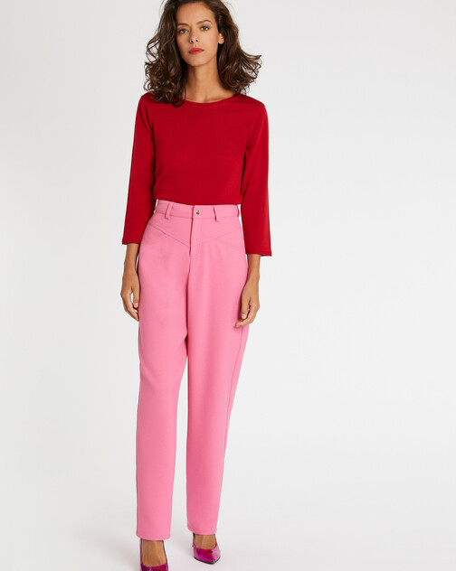 Pull ajouré en laine mérinos