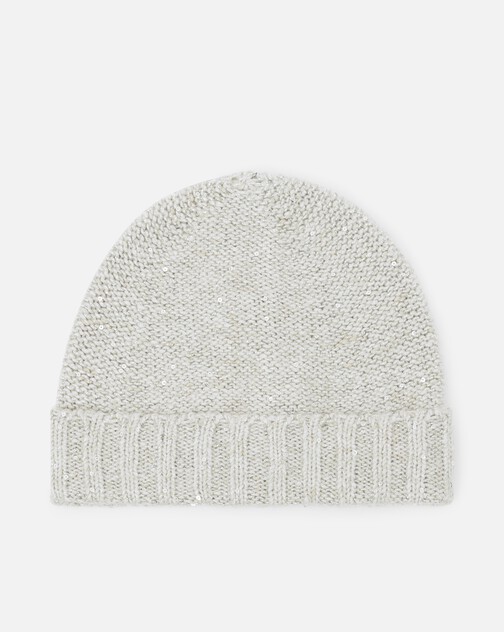 Sequin-embellished beanie