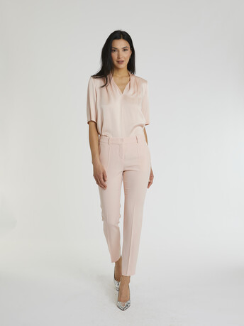 WOVEN PANTS - Dragee