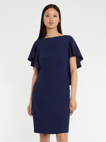 WOVEN DRESS - Indigo
