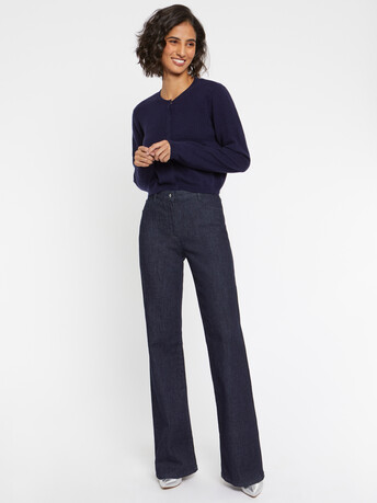 Cardigan en cachemire - Marine
