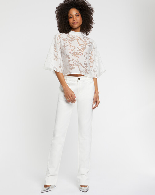 WOVEN TOP
